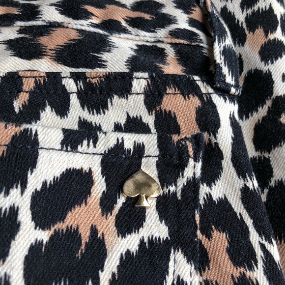 Kate spade cheetah jeans - Picture 6 of 7